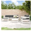 Image de Salon de jardin modulable bois massif blanc 7 pieces x 62 x 70.5 7 personnes