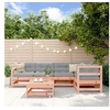 Image de Salon de jardin 6 pcs avec coussins bois massif Douglas 3186002