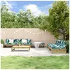 Image de Salon de jardin modulable Bois bois 6 pieces x 120 x 69 6 personnes