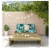 Image de Salon de jardin modulable bois bois 2 pieces x 120 x 69 2 personnes