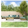 Image de Salon de jardin modulable bois bois 5 pieces x 120 x 69 5 personnes