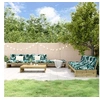 Image de Salon de jardin modulable bois bois 6 pieces x 120 x 69 6 personnes