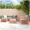 Image de Salon de jardin modulable vidaxl 7 pieces x 63.5 x 60 cm 6 personnes