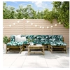 Image de 7-delige Loungeset geïmpregneerd grenenhout3186402