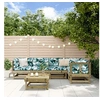 Image de Salon de jardin modulable bois bois 6 pieces 60.5 x 61 x 62 5 personnes