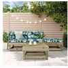 Image de Salon de jardin modulable bois bois 4 pieces x 61 x 62 4 personnes