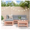 Image de 5 pieces bois salon de jardin modulable 4 personnes bois massif