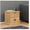 Image de Table de chevet VIGO 42x35x42 cm bois de pin massif