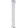 Image de Colonne à eau de jardin 40 cm acier inoxydable carré