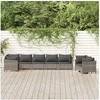 Image de Salon de Jardin avec Coussins 8 pcs, Ensemble de Meubles de Terrasse, Mobilier d'Extérieur, Canapé de Patio, Moderne, 3187289