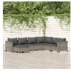 Image de Salon de Jardin avec Coussins 7 pcs, Ensemble de Meubles de Terrasse, Mobilier d'Extérieur, Canapé de Patio, Moderne, 3187296