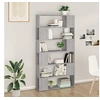 Image de Bibliothèque/Séparateur de pièce sonoma gris 100x24x188 cm3187604