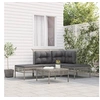 Image de 5-delige Loungeset met kussens poly rattan grijs3187496
