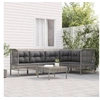 Image de Salon de Jardin avec Coussins 6 pcs, Ensemble de Meubles de Terrasse, Mobilier d'Extérieur, Canapé de Patio, Moderne, 3187508