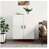 Image de Buffet Blanc brillant 69,5x34x90 cm Bois d'ingénierie827694