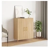 Image de Buffet chêne sonoma 69,5x34x90 cm bois d'ingénierie827711