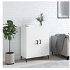 Image de Buffet Blanc brillant 69,5x34x90 cm Bois d'ingénierie827726