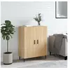 Image de Buffet, Armoire, Placard avec Pieds, Meuble de Rangement, Organisateur de Salon Salle de Séjour, Moderne, Chêne Sonoma Bois d'Ingénierie