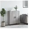 Image de Buffet sonoma gris 69,5x34x90 cm bois d'ingénierie827746