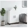 Image de Buffet Blanc brillant 69,5x34x90 cm Bois d ingénierie