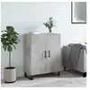Image de Buffet gris béton 69,5x34x90 cm bois d'ingénierie827752