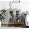 Image de Buffet sonoma gris 69,5x34x90 cm bois d ingénierie