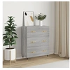 Image de Buffet sonoma gris 69,5x34x90 cm bois d'ingénierie827834