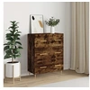 Image de Buffet chêne fumé 69,5x34x90 cm bois d'ingénierie827841