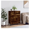 Image de Buffet chêne fumé 69,5x34x90 cm bois d'ingénierie827865