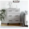 Image de Dressoir 69,5x34x90 cm bewerkt hout grijs sonoma eikenkleurig827882