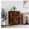 Image de Buffet chêne fumé 69,5x34x90 cm bois d'ingénierie827889