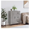 Image de Buffet sonoma gris 69,5x34x90 cm bois d'ingénierie827914