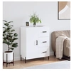 Image de Buffet blanc 69,5x34x90 cm bois d ingénierie