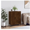 Image de Buffet chêne marron 69,5x34x90 cm bois d'ingénierie827931