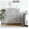 Image de Buffet sonoma gris 69,5x34x90 cm bois d ingénierie