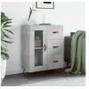 Image de Buffet gris béton 69,5x34x90 cm bois d'ingénierie828016