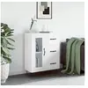 Image de Buffet Blanc brillant 69,5x34x90 cm Bois d'ingénierie828038