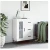 Image de Buffet blanc 69,5x34x90 cm bois d'ingénierie828052