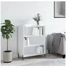 Image de Armoire à étagères blanc brillant 69,5x32,5x90 cm828374