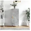 Image de Buffet Gris béton 34,5x34x90 cm Bois d'ingénierie828520