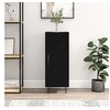 Image de Buffet Noir 34,5x34x90 cm Bois d'ingénierie828533