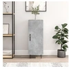 Image de Buffet Gris béton 34,5x34x90 cm Bois d ingénierie