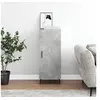 Image de Buffet Gris béton 34,5x34x90 cm Bois d'ingénierie828560