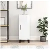 Image de Buffet Blanc brillant 34,5x34x90 cm Bois d'ingénierie828566