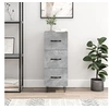 Image de Buffet Gris béton 34,5x34x90 cm Bois d'ingénierie828600