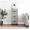 Image de Buffet Sonoma gris 34,5x34x90 cm Bois d'ingénierie828610
