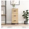 Image de Buffet Chêne sonoma 34,5x34x90 cm Bois d'ingénierie828615