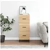 Image de Buffet Chêne sonoma 34,5x34x90 cm Bois d'ingénierie828623