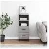Image de Buffet Sonoma gris 34,5x34x90 cm Bois d'ingénierie828690