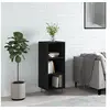 Image de Buffet noir 34,5x32,5x90 cm bois d'ingénierie828725